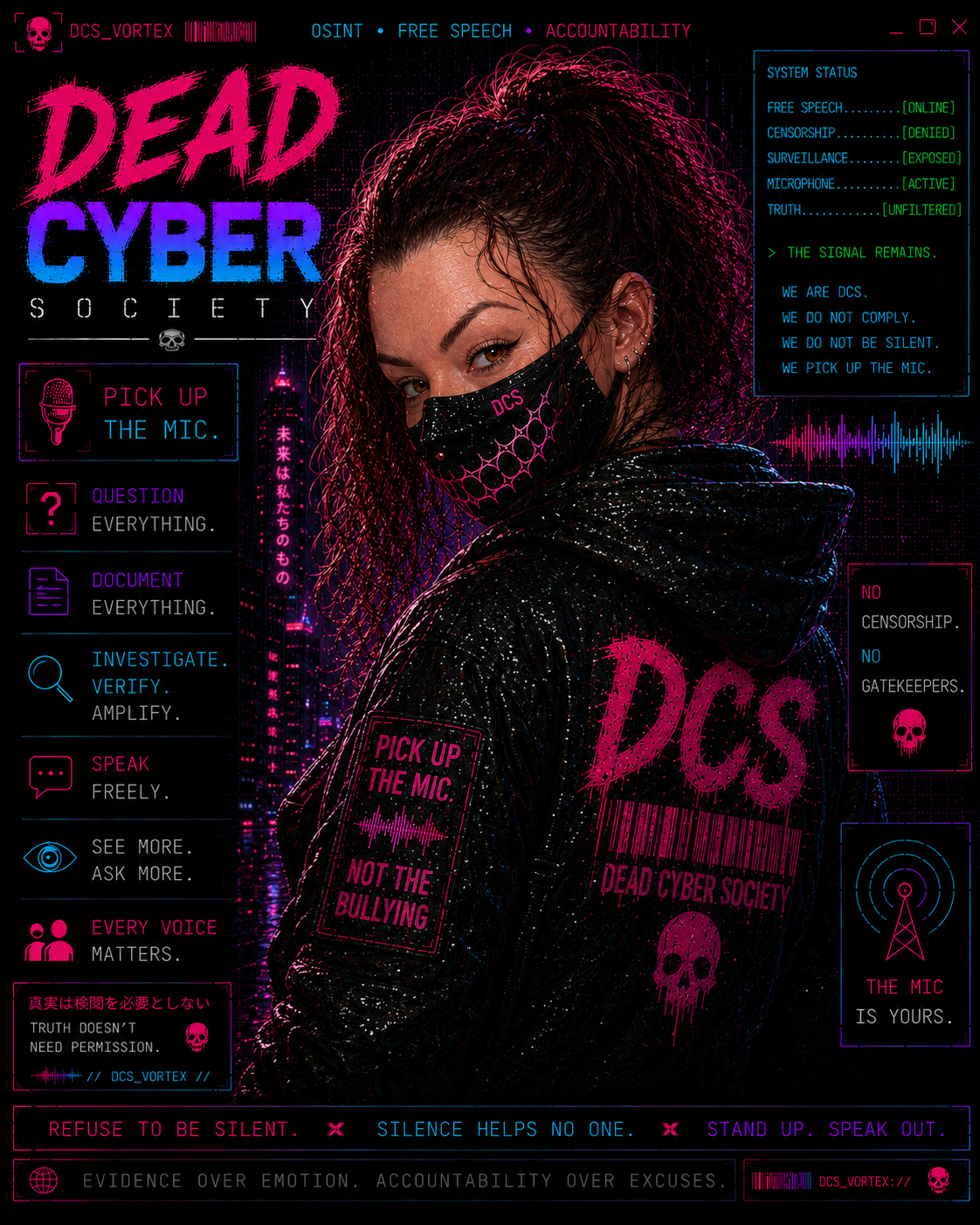 Vortex — Founder · Dead Cyber Society